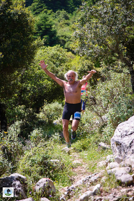 Χρήστος Ακρίδας στον αγώνα