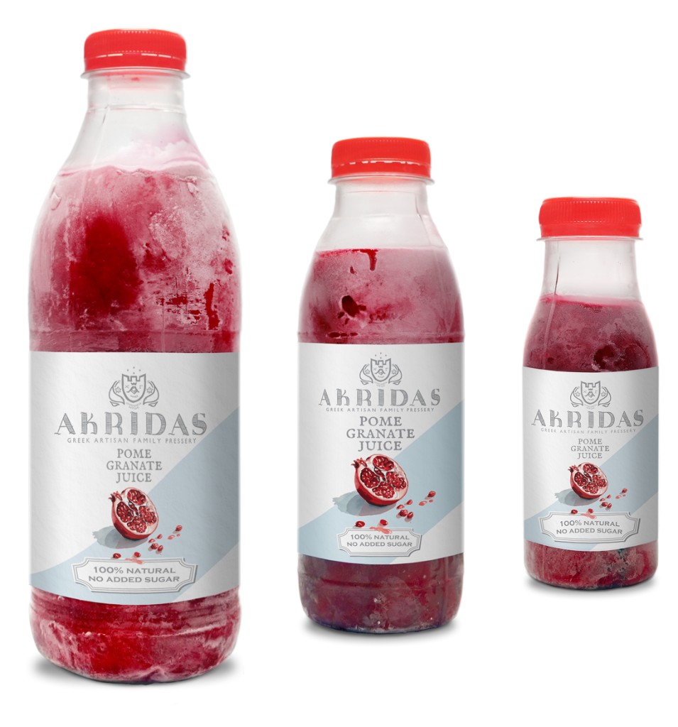 100% natural pomegranate juice